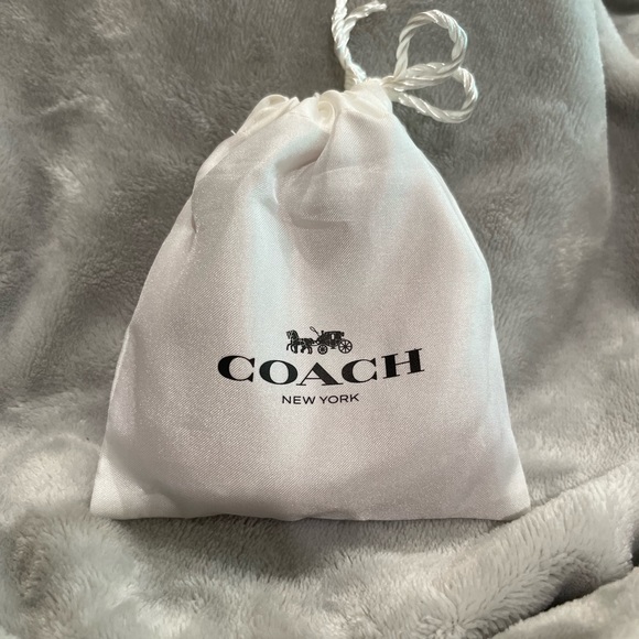 COACH leather Coin Purse and key holder or bag charm - Picture 7 of 7